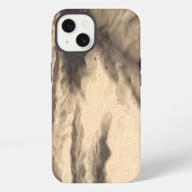 Shadows on the Sand iPhone Case (Back)