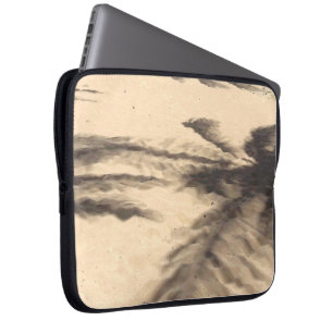 Shadows on the Sand Laptop Sleeve