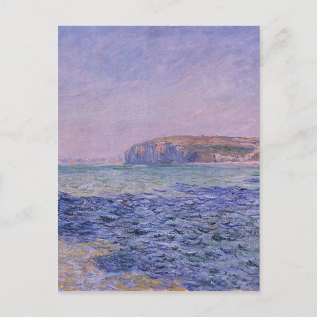 Shadows on the Sea. The Cliffs at Pourville Postcard (Front)