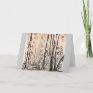Shady Bamboo Forest Card