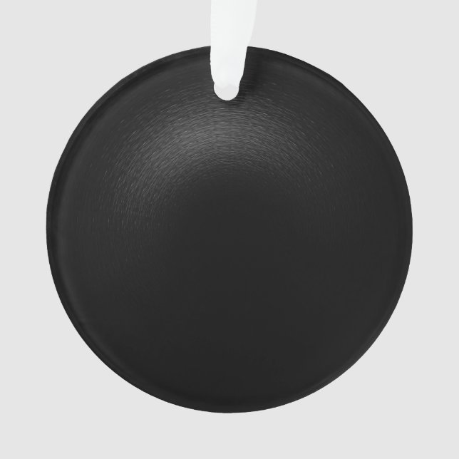 Shady Black - Create Your Own Ornament (Front)