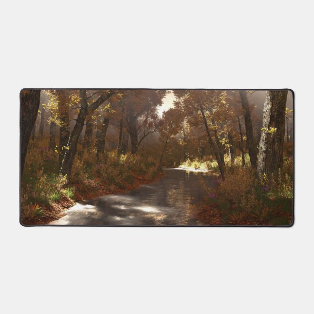 Shady Creek (Autumn) Desk Mat (Front)