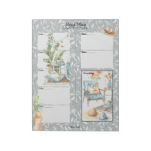 Shady Lady 7 Day Blank Meal Planner