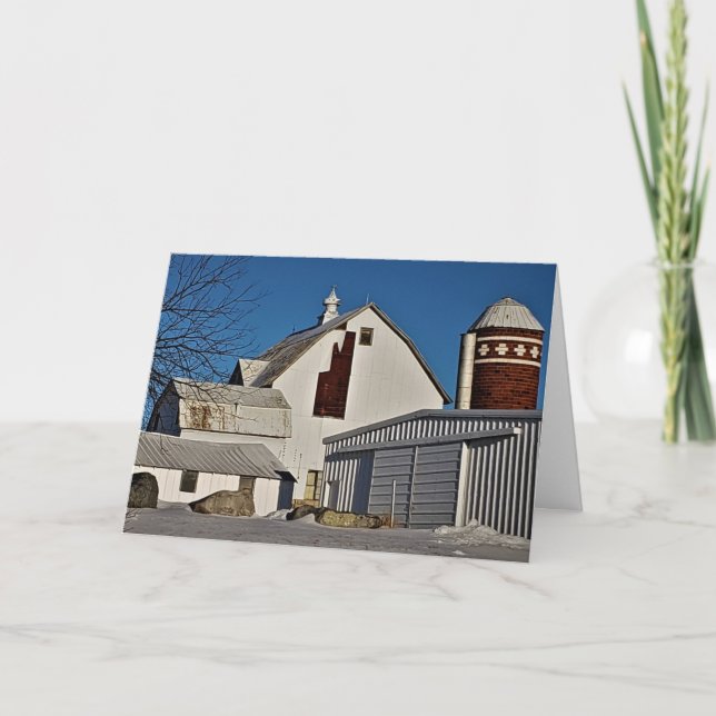 "Shady Oak Farm" Christmas Card (Front)
