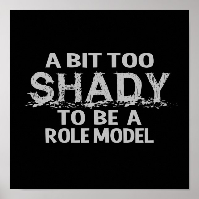 Shady Role Model poster (Front)