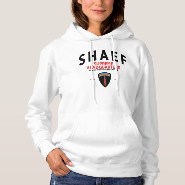 SHAEF Supreme Headquarters Women Hoodie (Front)
