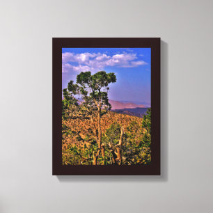 Shafa Mountains Canvas Print