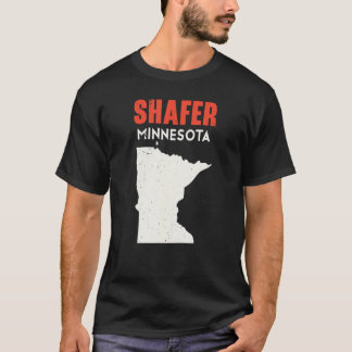 Shafer Minnesota USA State America Travel Minnesot T-Shirt