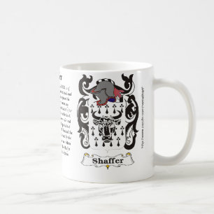 Shaffer Family Coat of Arms mug