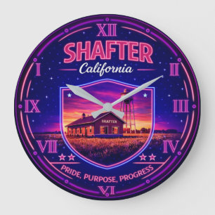 Shafter California Heritage Large Clock