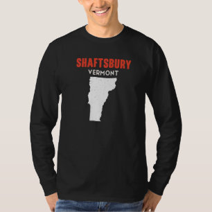Shaftsbury Vermont USA State America Travel Vermon T-Shirt