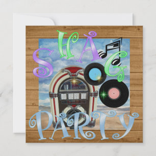 Shag - Dance Party Invitation