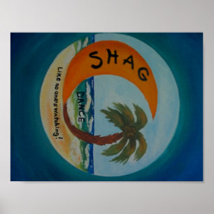 Shag Dance Poster Colour