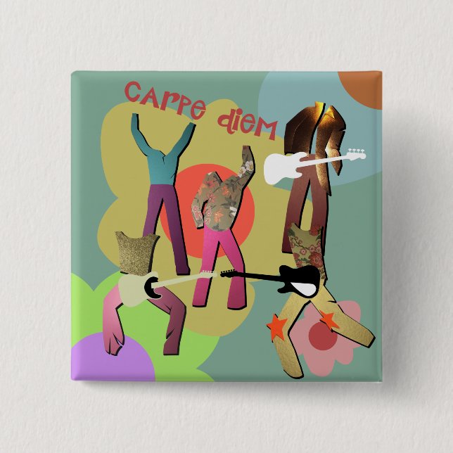 shagadelic slovenia eurovision joker out button (Front)