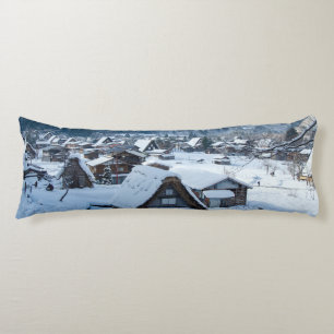 Shagawa River Valley Gifu Japan Body Cushion