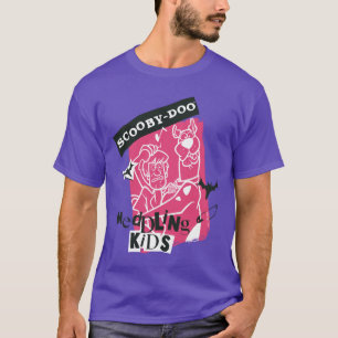 Shaggy and Scooby-Doo Meddling Kids Punk Outline T-Shirt