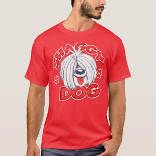 Shaggy Dog White T-Shirt