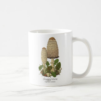 Shaggy Mane Mushroom Coffee Mug