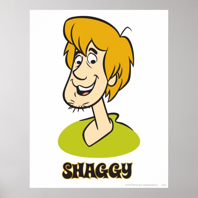 Shaggy Name Graphic Poster (Front)