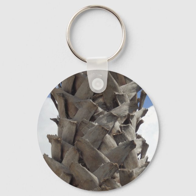 Shaggy Palm Tree Key Ring (Front)