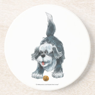 Shaggy Sheep Dog Coaster