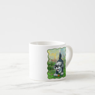 Shaggy Sheep Dog Espresso Cup