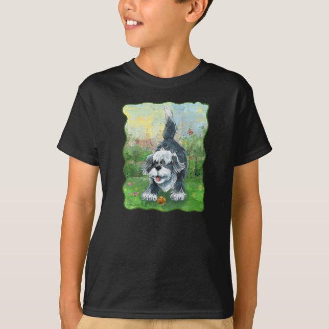 Shaggy Sheep Dog T-Shirts (Front)