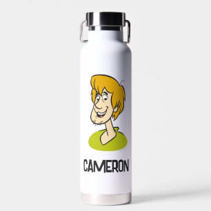 Shaggy Smiling    Add Your Name Water Bottle