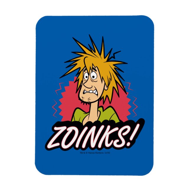 Shaggy "Zoinks!" Graphic Magnet (Vertical)