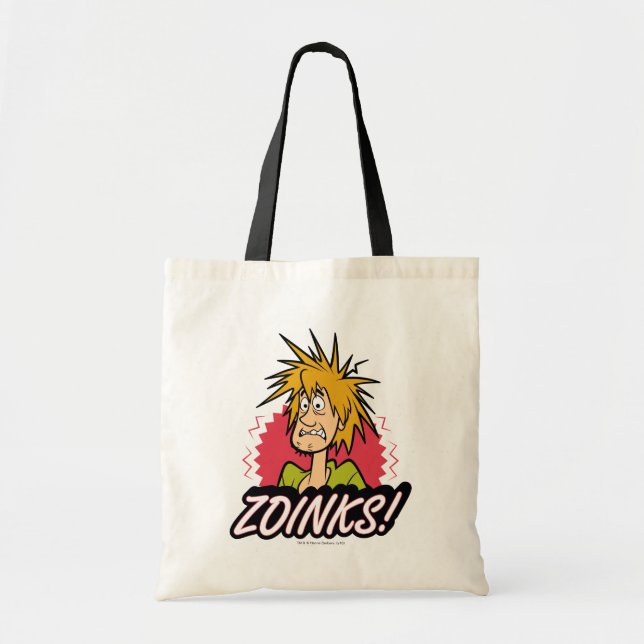 Shaggy "Zoinks!" Graphic Tote Bag (Front)