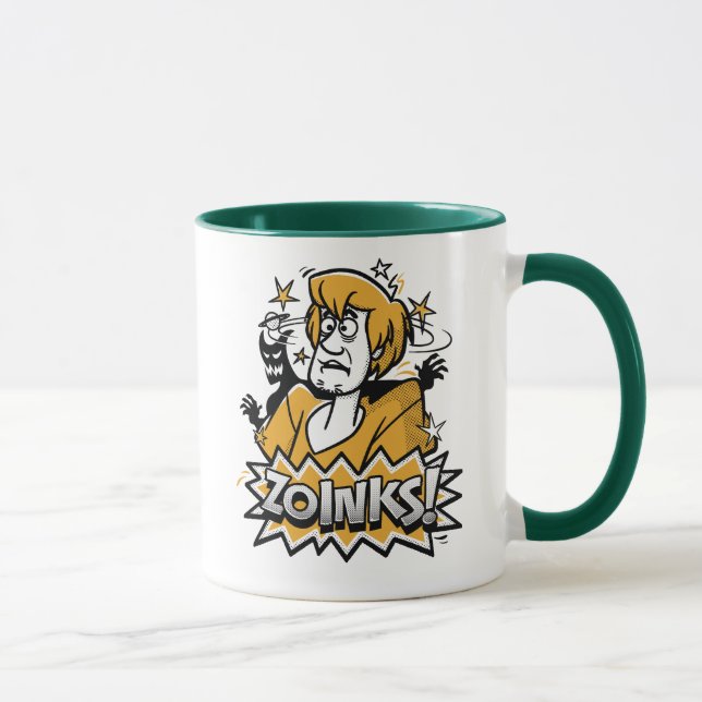 Shaggy "Zoinks!" Halftone Graphic Mug (Right)