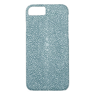 Shagreen in Aqua and Teal iPhone 8/7 Case