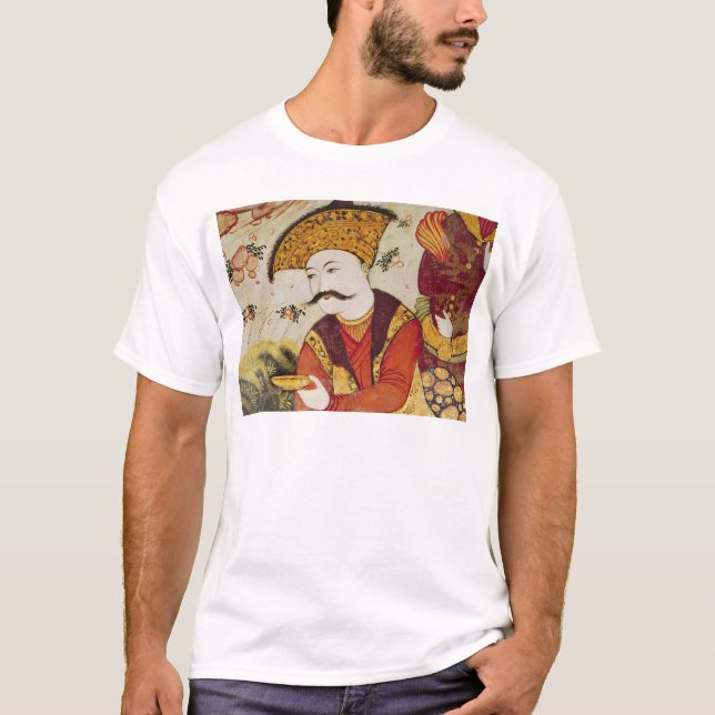 Shah Abbas I  and a Courtier offering T-Shirt (Front)