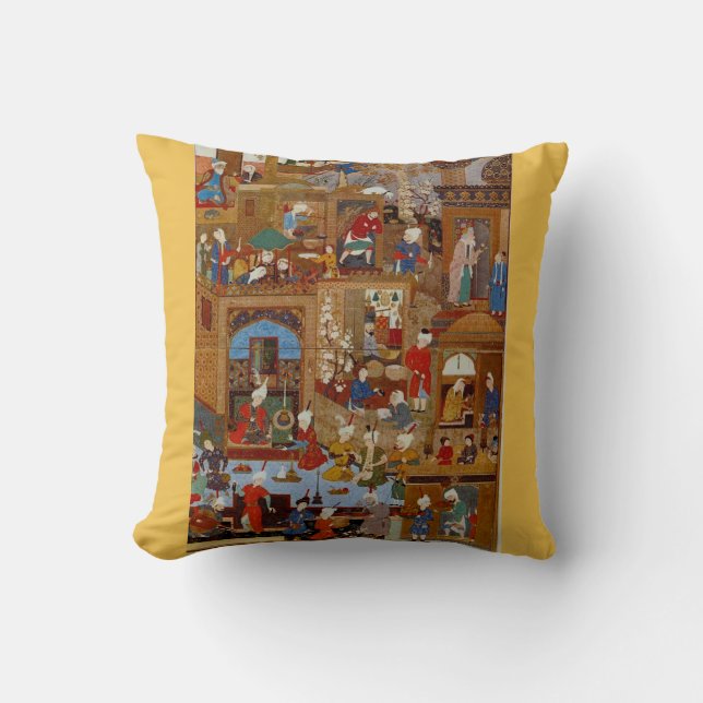 Shahnameh pillow cover (Front)