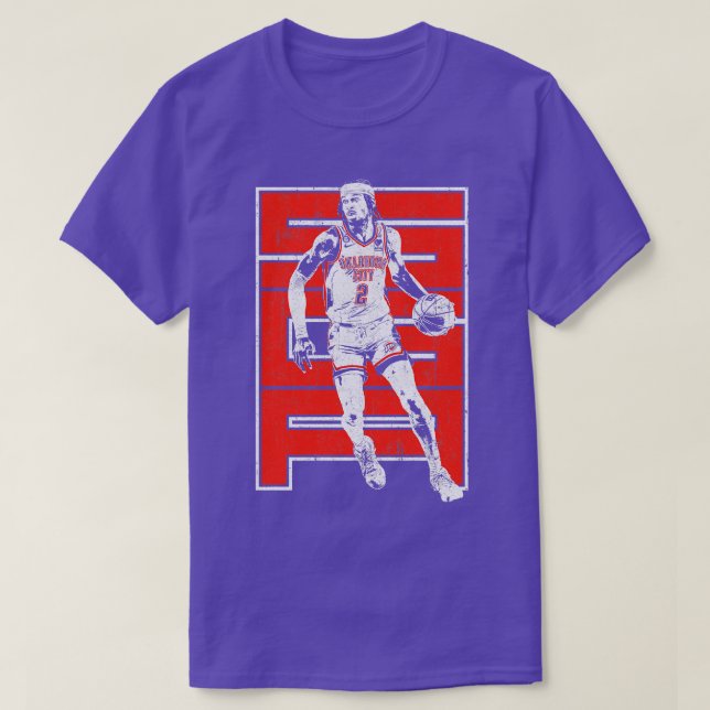 Shai Gilgeous Alexander T-Shirt (Design Front)
