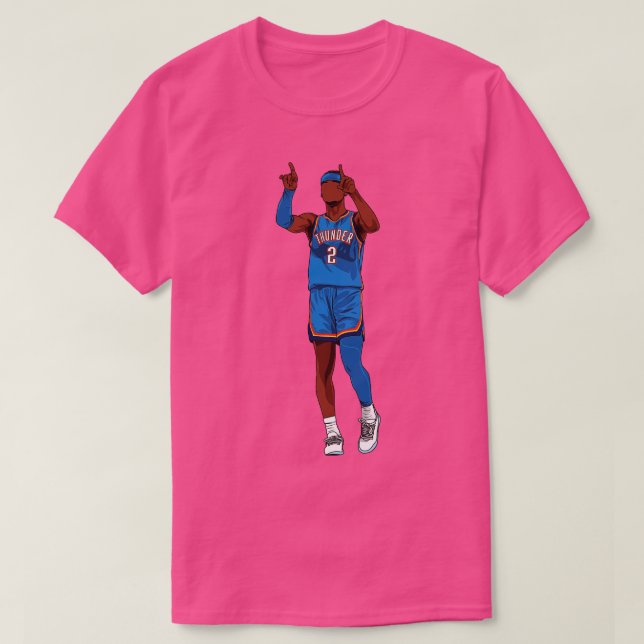 Shai GilgeousAlexander  3 T-Shirt (Design Front)