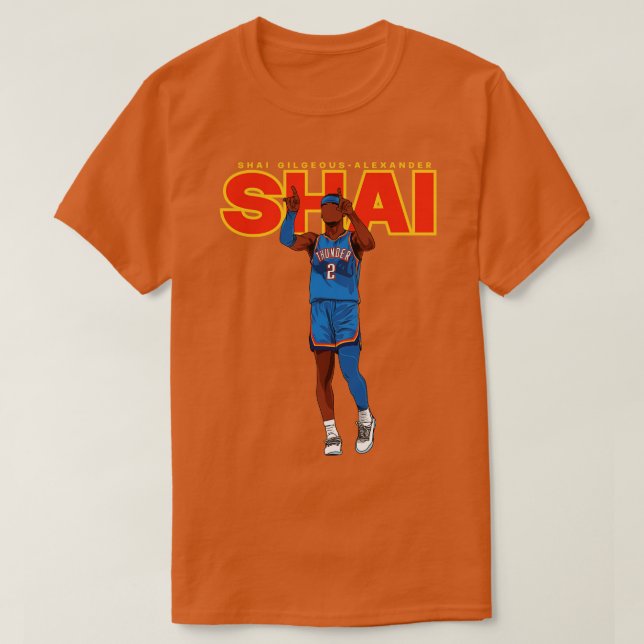 Shai GilgeousAlexander  5 T-Shirt (Design Front)