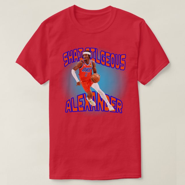 Shai GilgeousAlexander  6 T-Shirt (Design Front)
