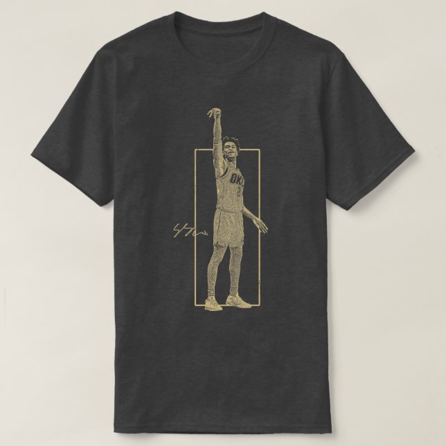 Shai GilgeousAlexander T-Shirt (Design Front)