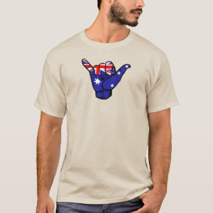 Shaka Australia Flag T-Shirt
