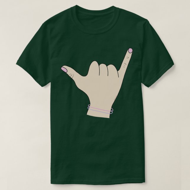 Shaka sign T-Shirt (Design Front)