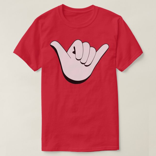 Shaka Sign T-Shirt (Design Front)