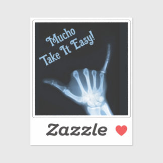 Shaka Sign X-Ray (Hang Loose)