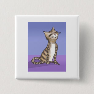 Shakari Anime Art Gallery Character 15 Cm Square Badge