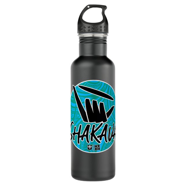 Shakava HI Finest Collab Sakau Kava Drinker gift   710 Ml Water Bottle (Front)