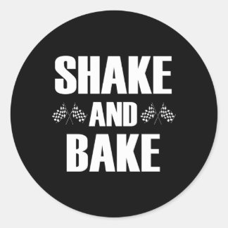 Shake And Bake Racing Classic Round Sticker