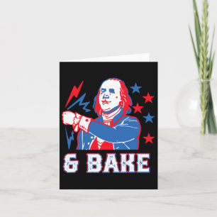 Shake And Ke Drinking American Presidents Happy 4t Card