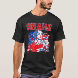 Shake Bake 4th Of July George Washington Benjamin T-Shirt