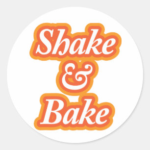 Shake & Bake Classic Round Sticker