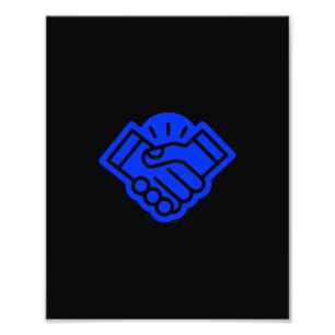 Shake Hand Photo Print